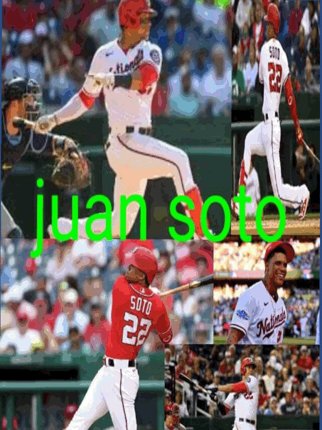 Juan Jose Soto Pacheco is a famous baseball player from the Dominican Republic