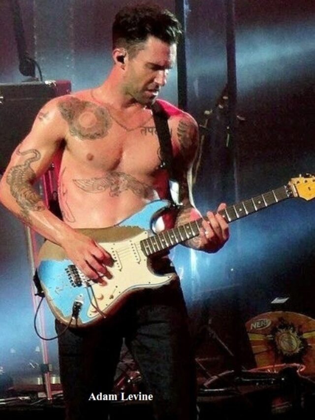 Adam Levine- An American singer,songwriter,and musician