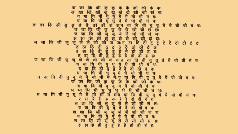 बारहखड़ी